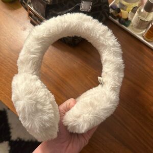 White Ugg Ear Muffs